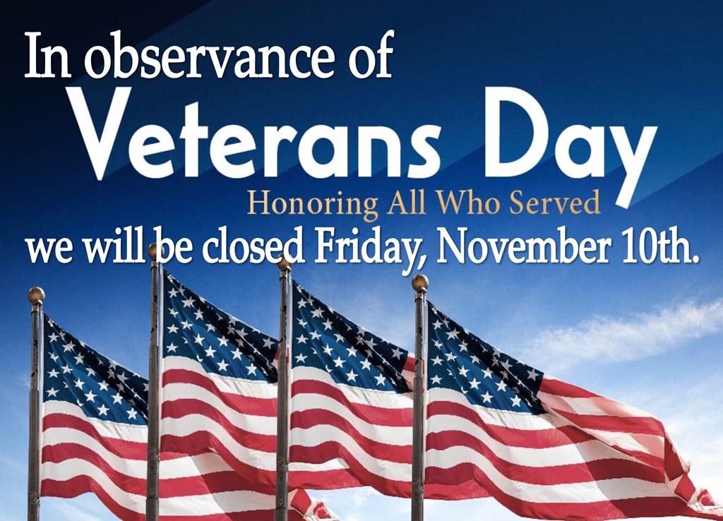 office closed veterans day newsletter